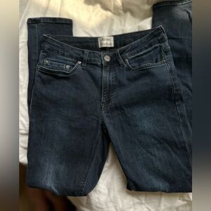Acne Studios mid rise cropped jeans